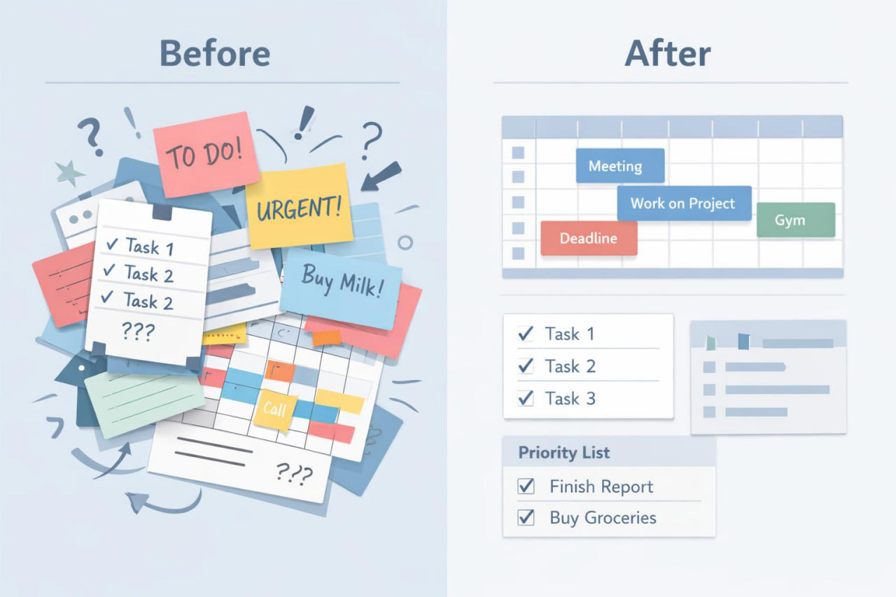 A digital infographic before/after for Free Kit