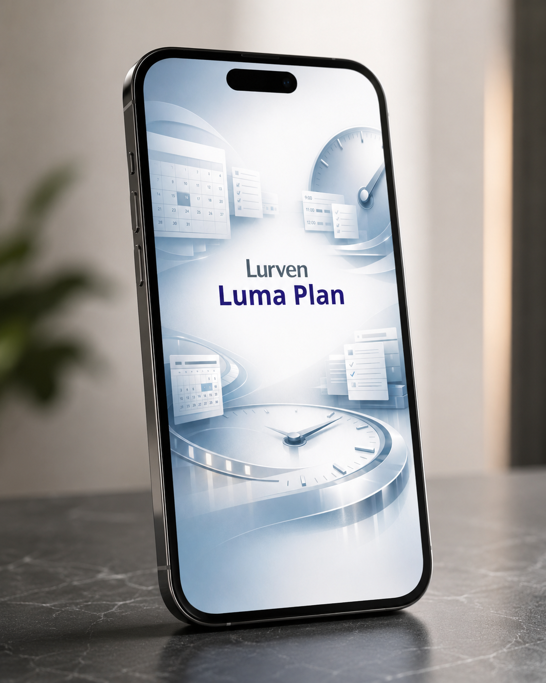 phone for "Luma Plan" by Lurven