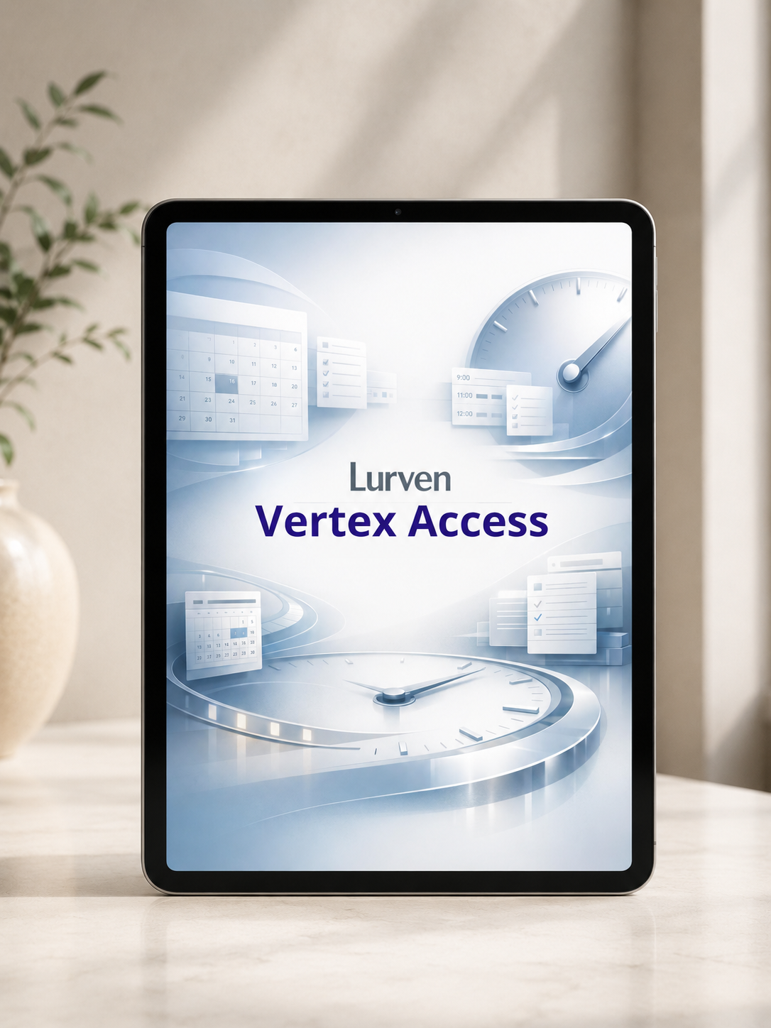 Tablet for "Vertex Access" by Lurven